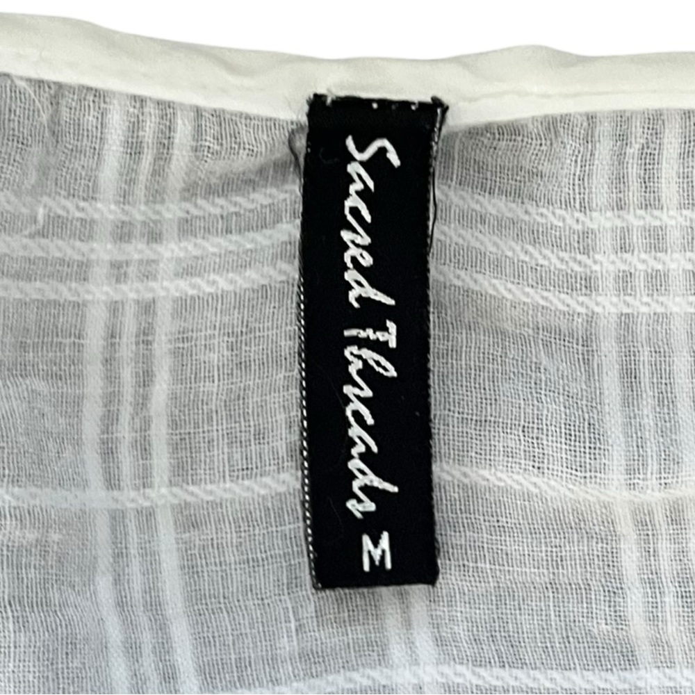 Sacred Threads White Ruffle Blouse - Picture 5 of 5